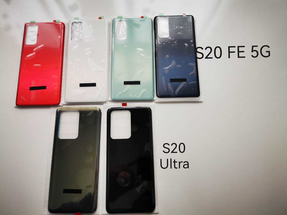 Capac Samsung Galaxy S20 S21 S22 ultra plus FE 5G carcasa spate sticla