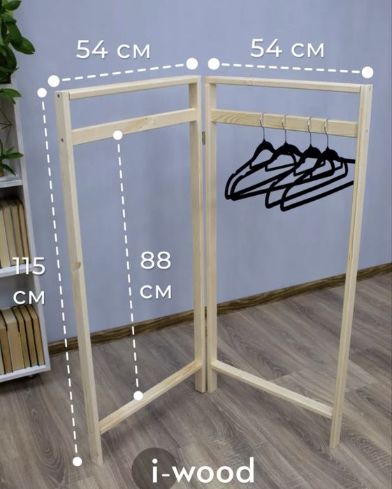 продам деревянную вешалку