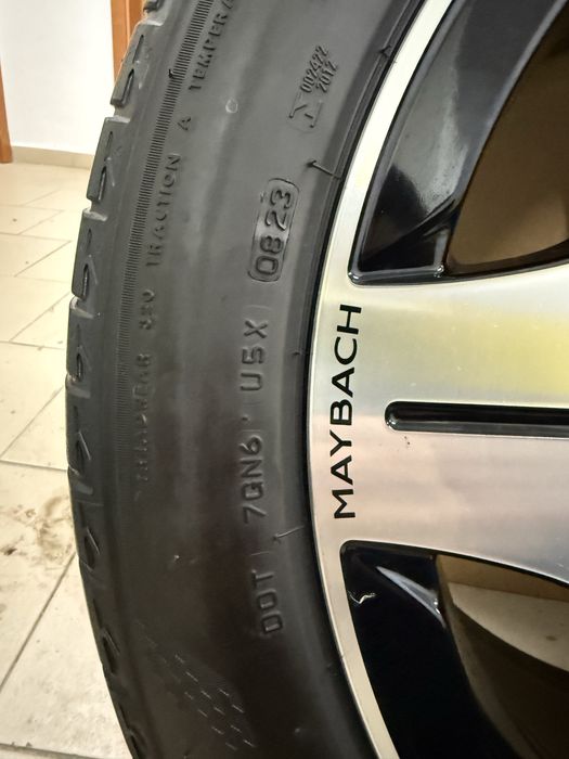 Оригинални джанти МАЙБАХ Мерцедес / Mercedes с летни гуми като НОВИ