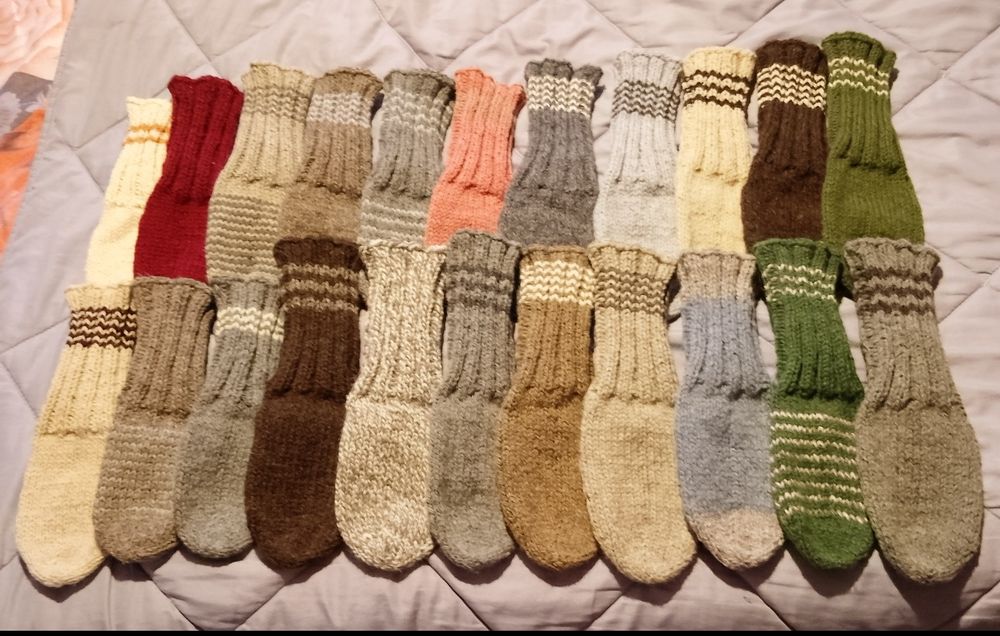 Вълнени чорапи.От 36до45 номер.