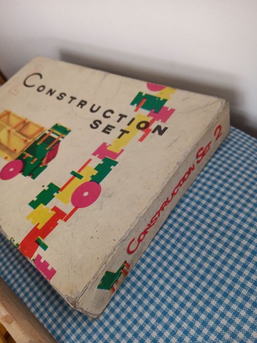Joc vechi Construction Set, de colectie, perioada comunista RSR,