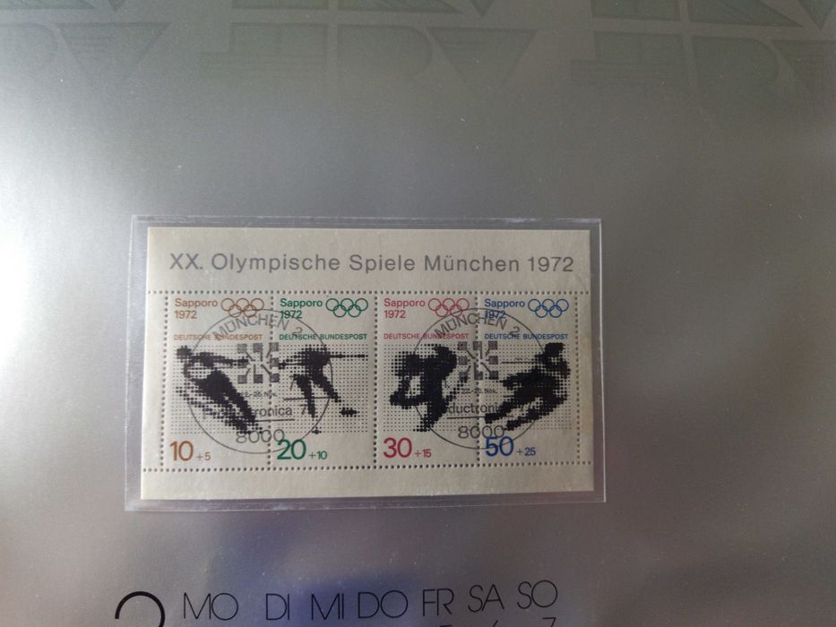 Колекция марки на тема Олимпийски игри.