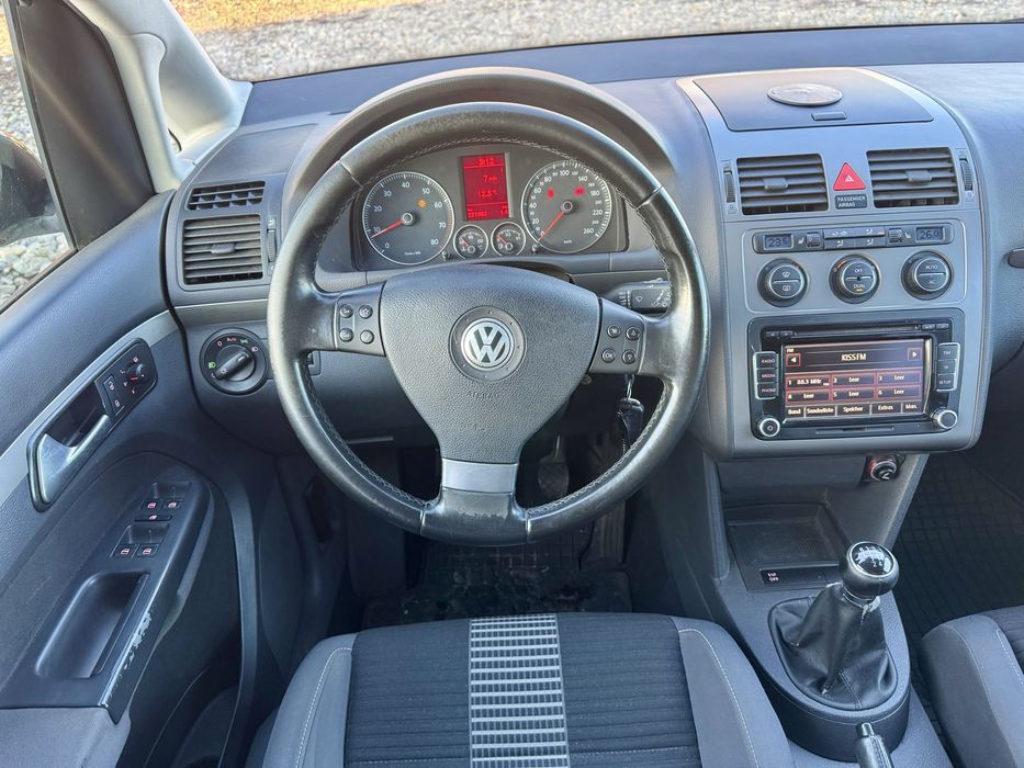 Vw Touran 7 locuri 2009, euro 5, 1.4 tsi benzina