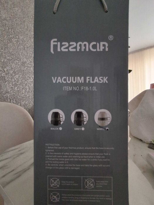 термос Fissman  объем 1 литр