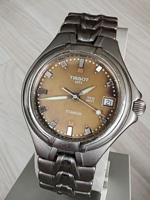 Ceas Tissot Titanium Tropical Dial Quartz 36 mm 200 m Diver