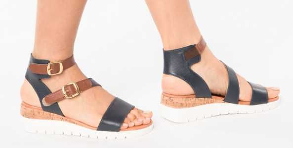 продам новые кожаные босоножки, 38 р