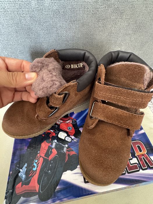 Ботинки зимние натуралка