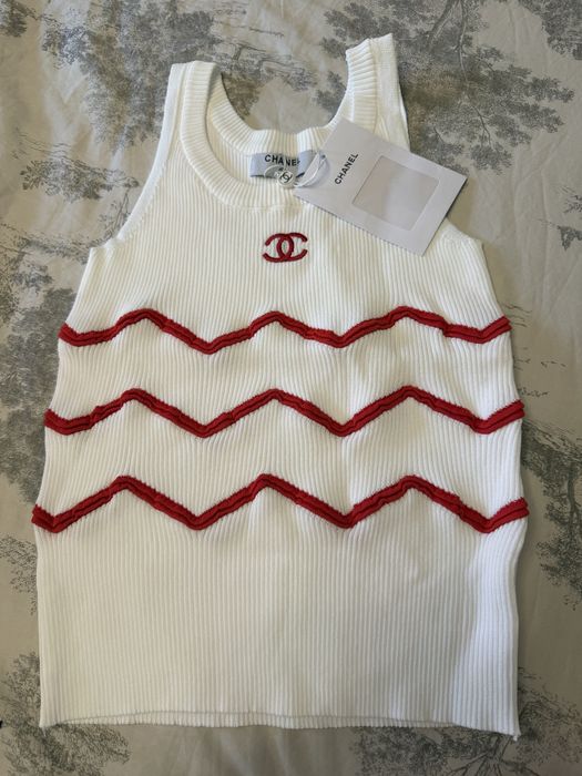 Потник Chanel бял