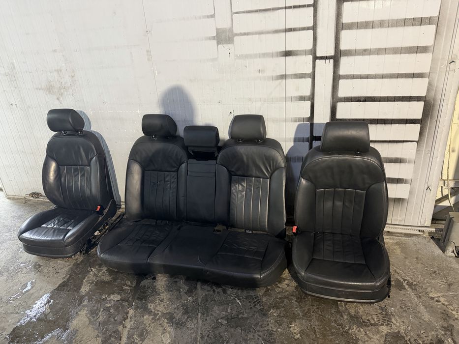 Interior Scaune Banchete Audi A8 D3 Impecabil Cu incalzire fata Spate