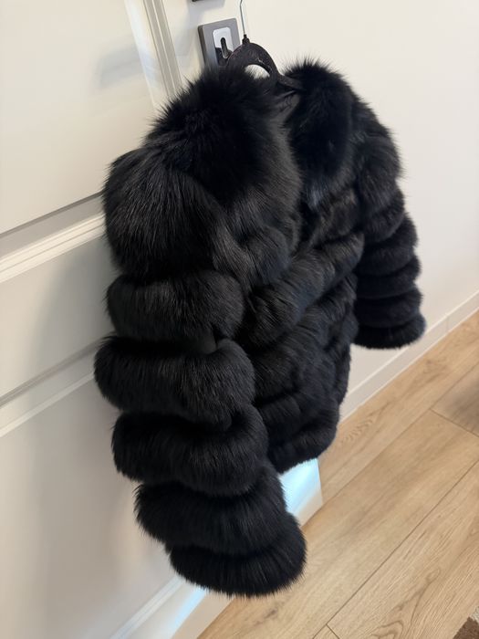 Blana naturala de vulpe marimea M NOUA