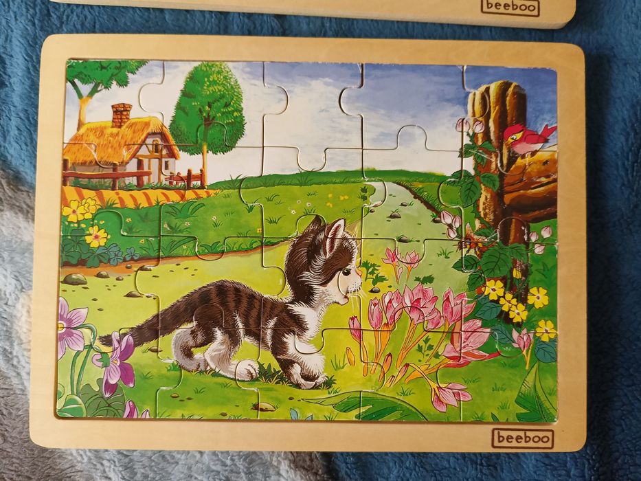 Деревянные пазлы для детей от 3+.