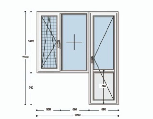 Пластиковые окно и двери