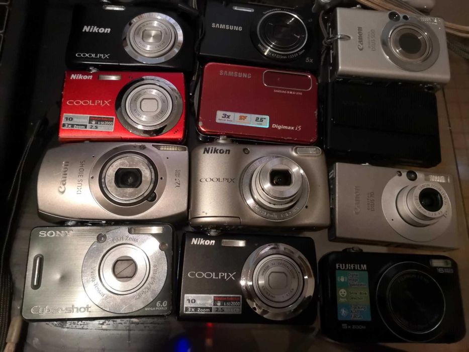 Фотоапарати за части