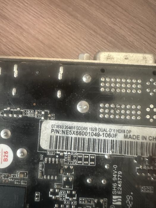 Видеокарта gtx660