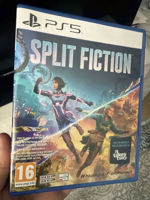 Split Fiction игра на двоих, диск PS5