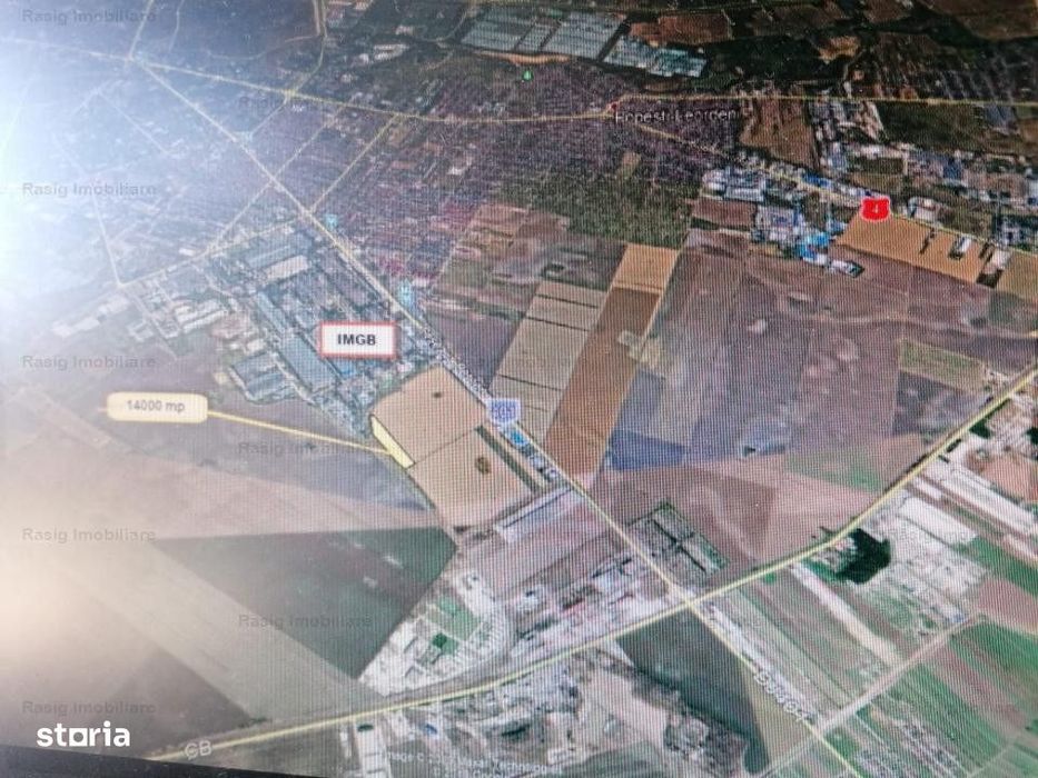 Teren industrial 1,4 ha -IMGB, toate utiliatile