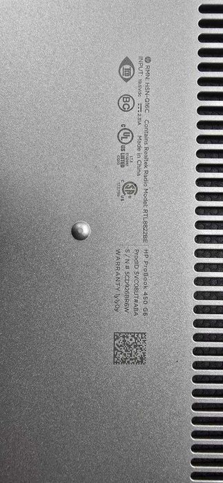 Продам свой ноутбук HP PROBook 450 G6