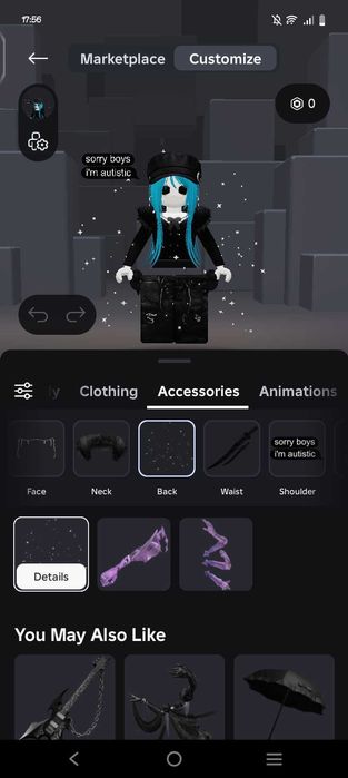 продаю аккаунт в роблоксе