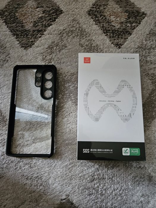 Pachet Husă protecție + Folie sticlă ecran protecție telefon Samsung S26 Ultra  - preț fix
