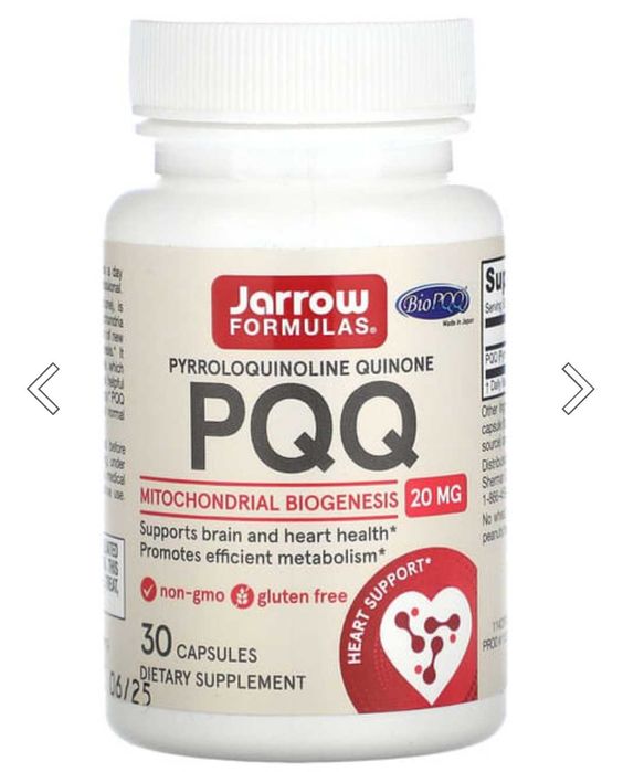 Jarrow formulas PQQ