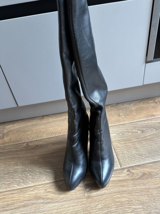 Сапоги из натуральной кожи