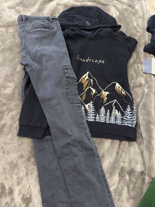 Блузка GUESS и дънки MAYORAL