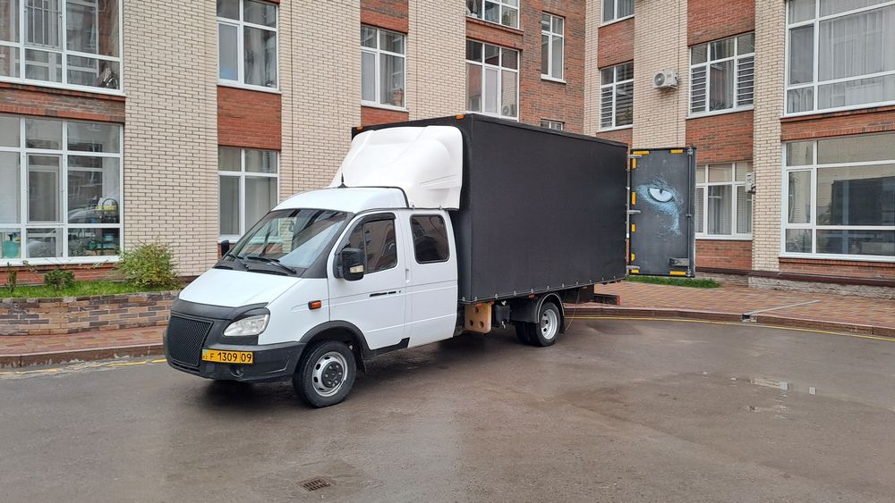 Грузоперевозки газель 4.2м грузотакси доставка переезды в Россию