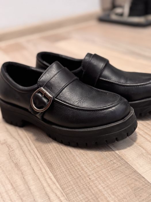 Loafers damă din piele, mărimea 39
