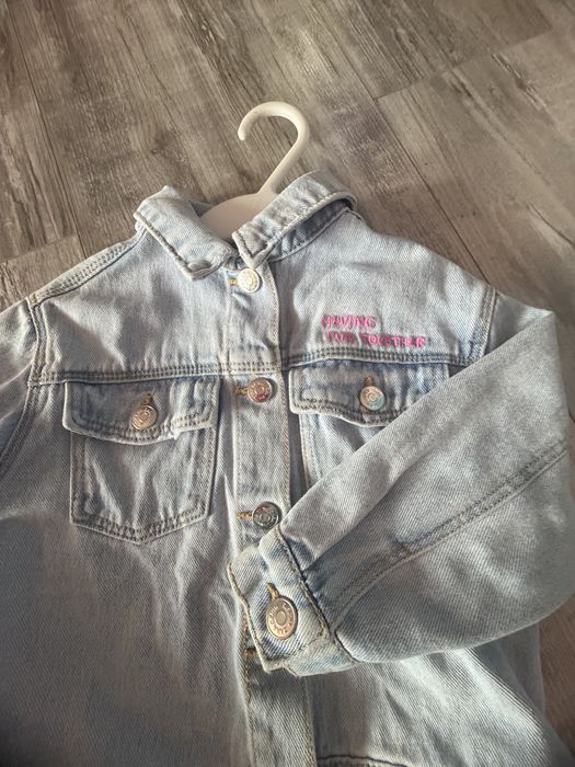 Детско дънково яке Zara