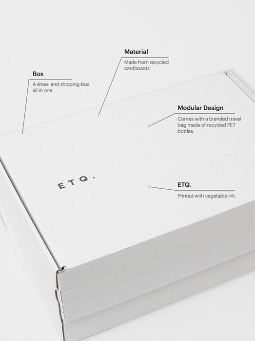 Нови обувки ETQ Amsterdam сникърси