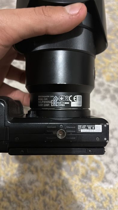 Sony6300 с обьективом сигма