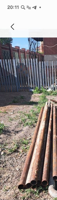 Продам трубы металлические б/у все подробности по телефону