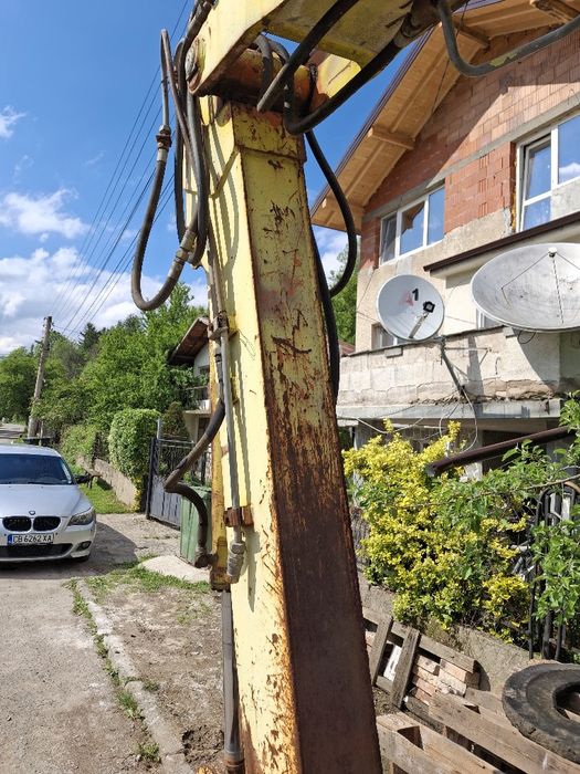 9т удължаване на стрелата пробле в хидромотора за въртене