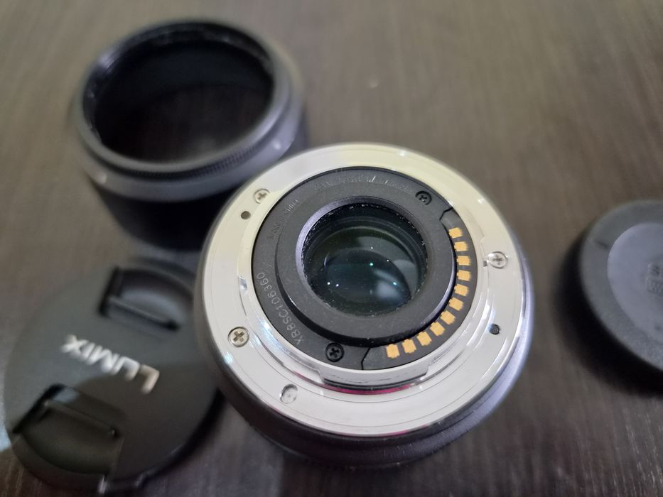Panasonic 25mm F1.7 Lumix G Obiectiv MFT Negru