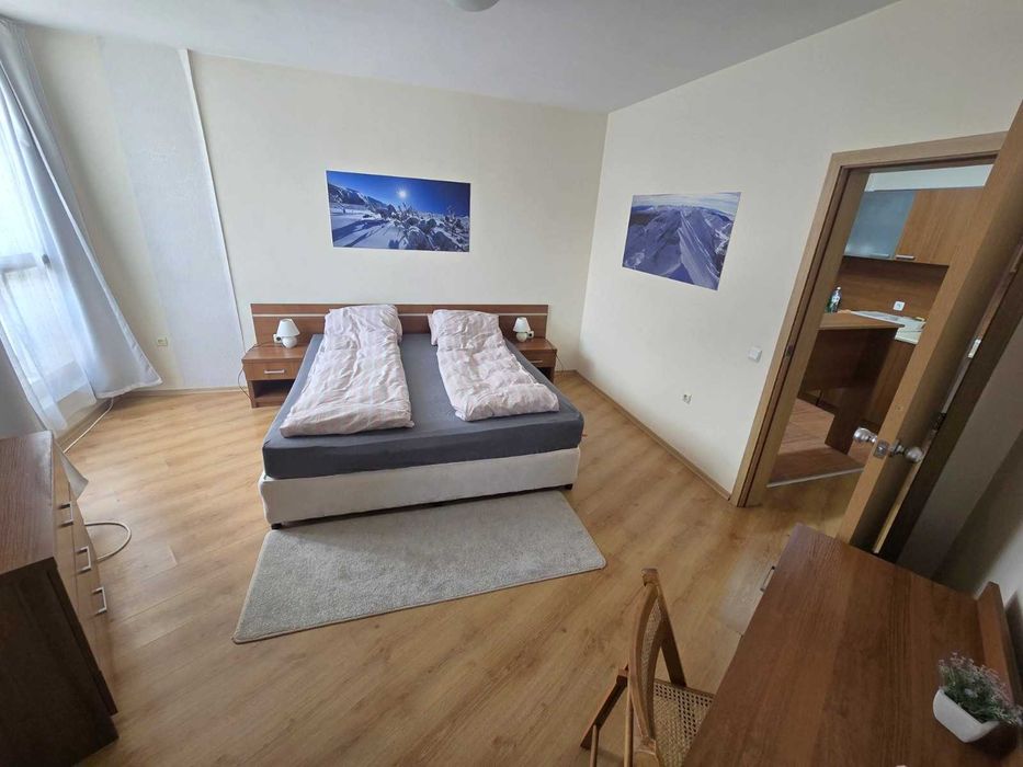 PRIME LOCATION: Двустаен апартамент срещу Kempinski Hotel Grand Arena, за продажба в Банско