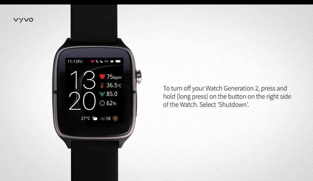 Умные часы Vyvo Watch Generation 2