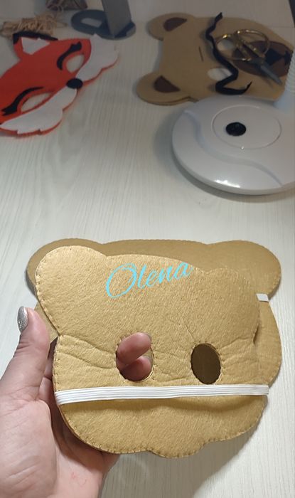 Маски детские и взрослые.