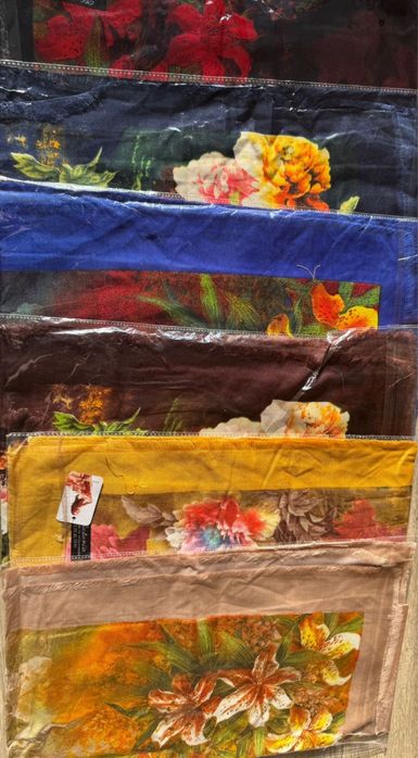 Шарфы разные расцветкий