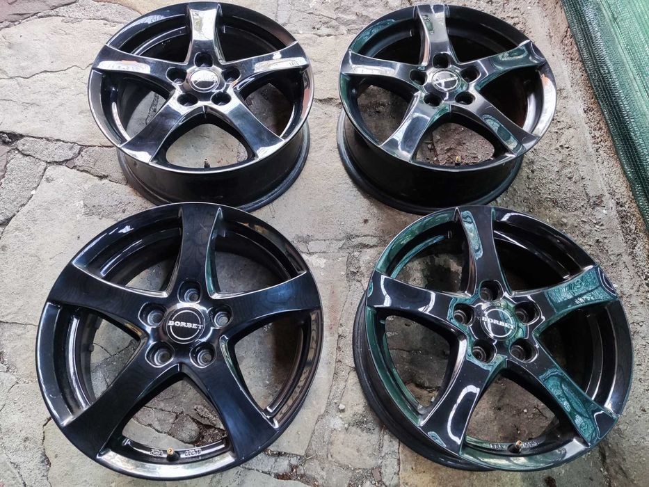 16 цола 5x112 лети джанти Borbet за Vw Seat Шкода 5х112 .