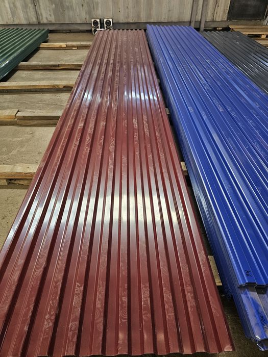 Профнастил профлист бордовый 0.45мм