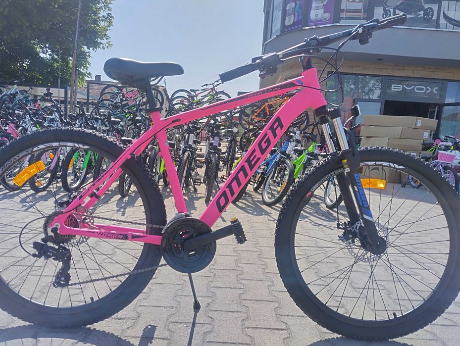 BG Алуминиев велосипед 27.5" ROWAN розов