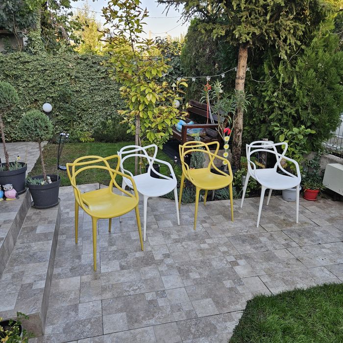 Set 4 scaune polipropilena