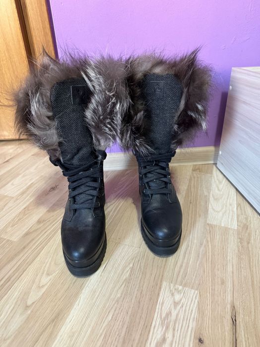 Дамски Ботуши Дарис от Естествена  Кожа  38 номер