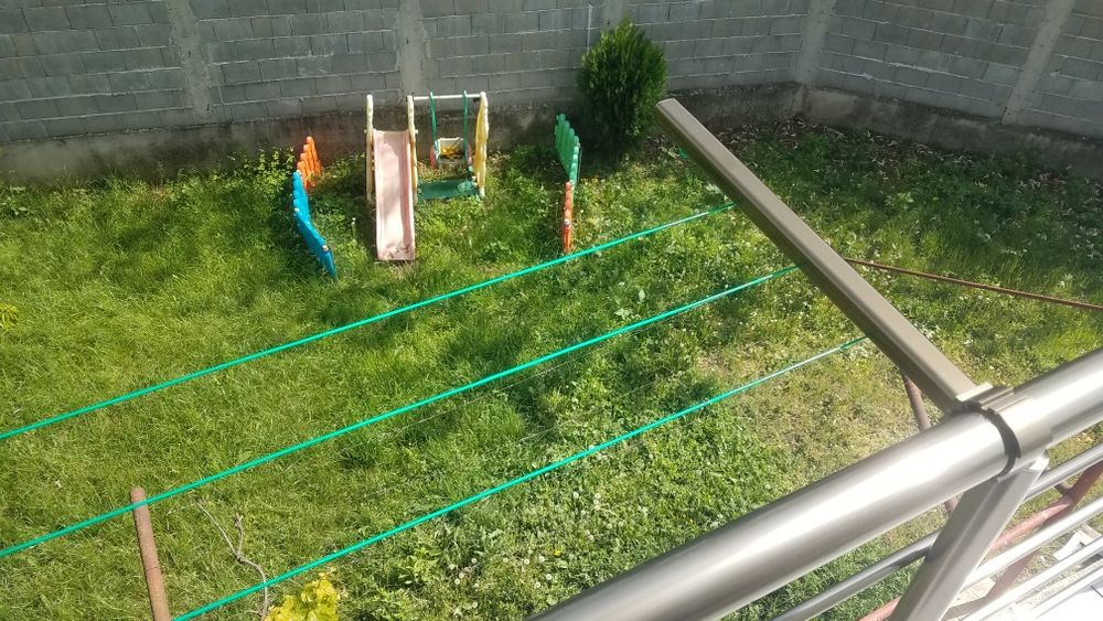 Външен  иноксов простор парапет. Inoks.vanshen.balkon.parapet.prostor