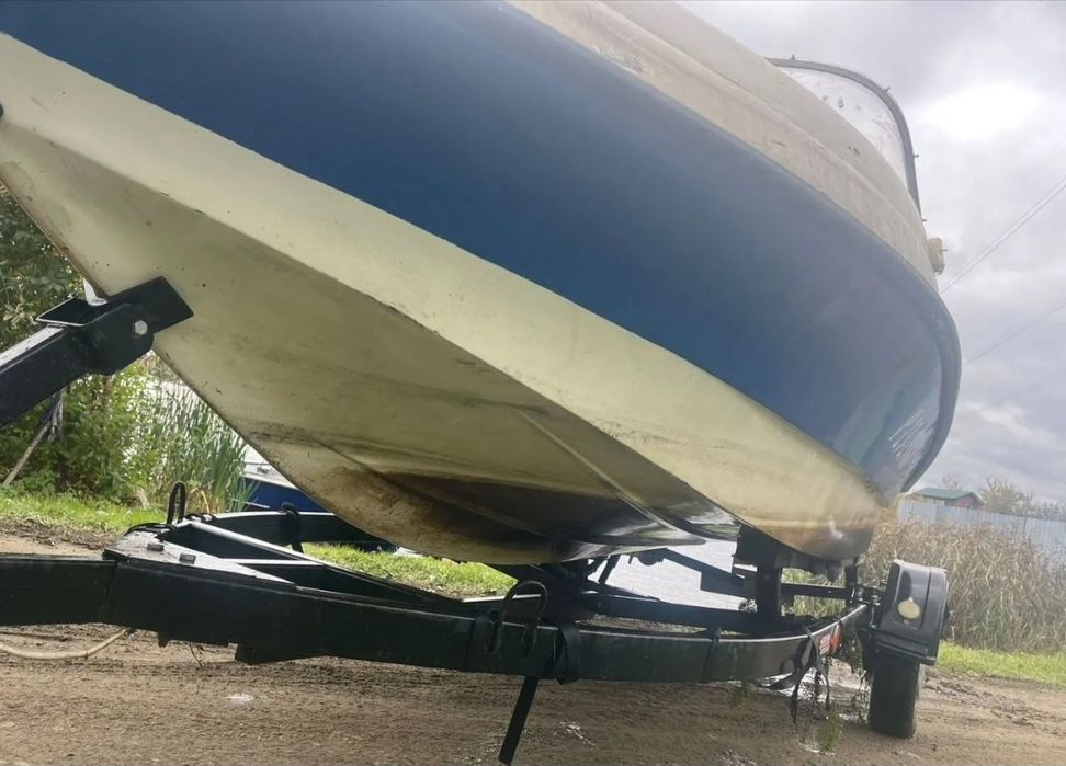 Продаётся катер с мотором Yamaha 40 4 тактный