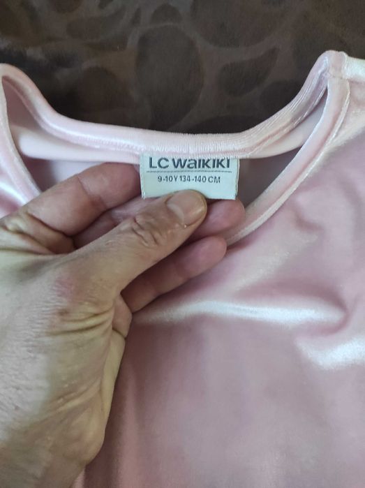 Детски рокля розов