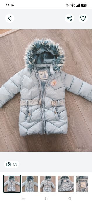 Vand geaca fetita Frozen