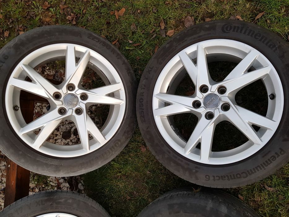 Roti Audi Jante 5x112 cu cauciucuri 225 50 17