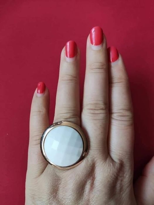 Луксозен сребърен комплелт с Бял Оникс