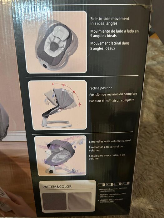 Продам ходунки и люльку качалку (новые)